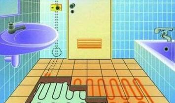 Warm floor in the bathroom: 4 design options and an example of do-it-yourself installation