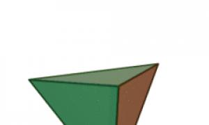 Regular tetrahedron (pyramid)