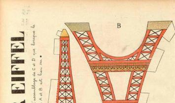 Hur gör man ett Eiffeltorn av papper snabbt och enkelt?